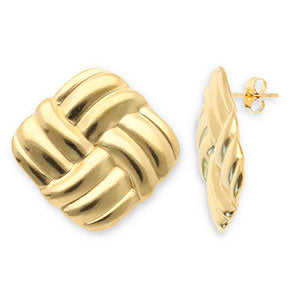 Orecchini a lobo in acciaio