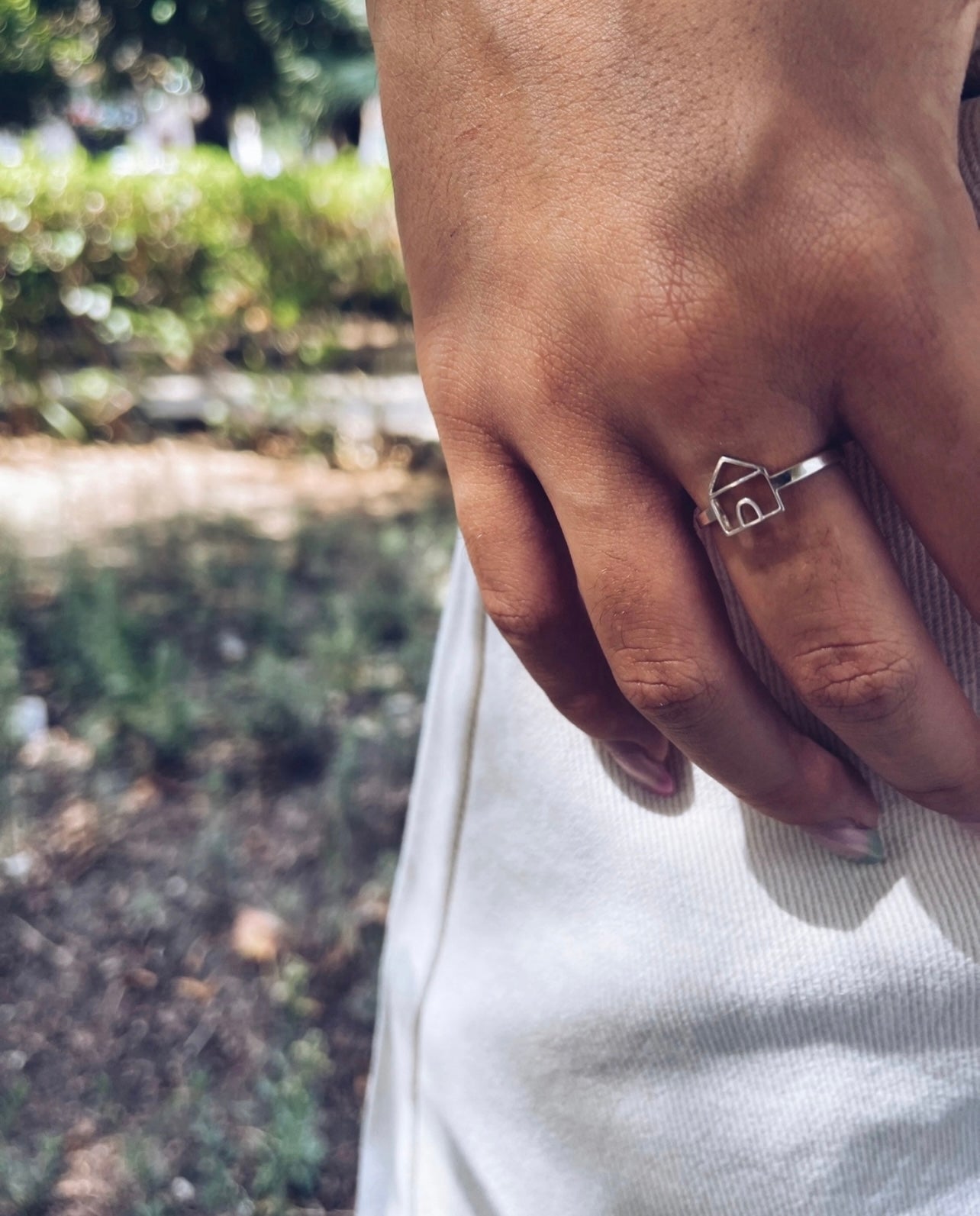 Sweet Home - Anello con casetta