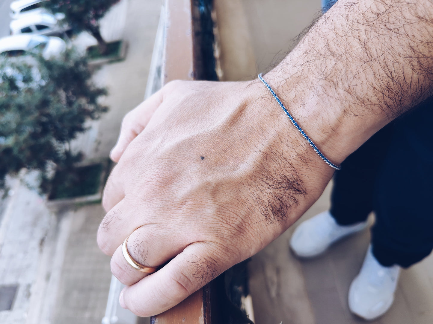 Bracciale tennis in argento 925