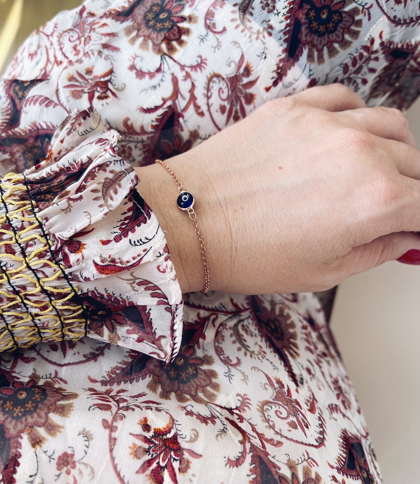 Portami con te - Bracciale con occhio portafortuna