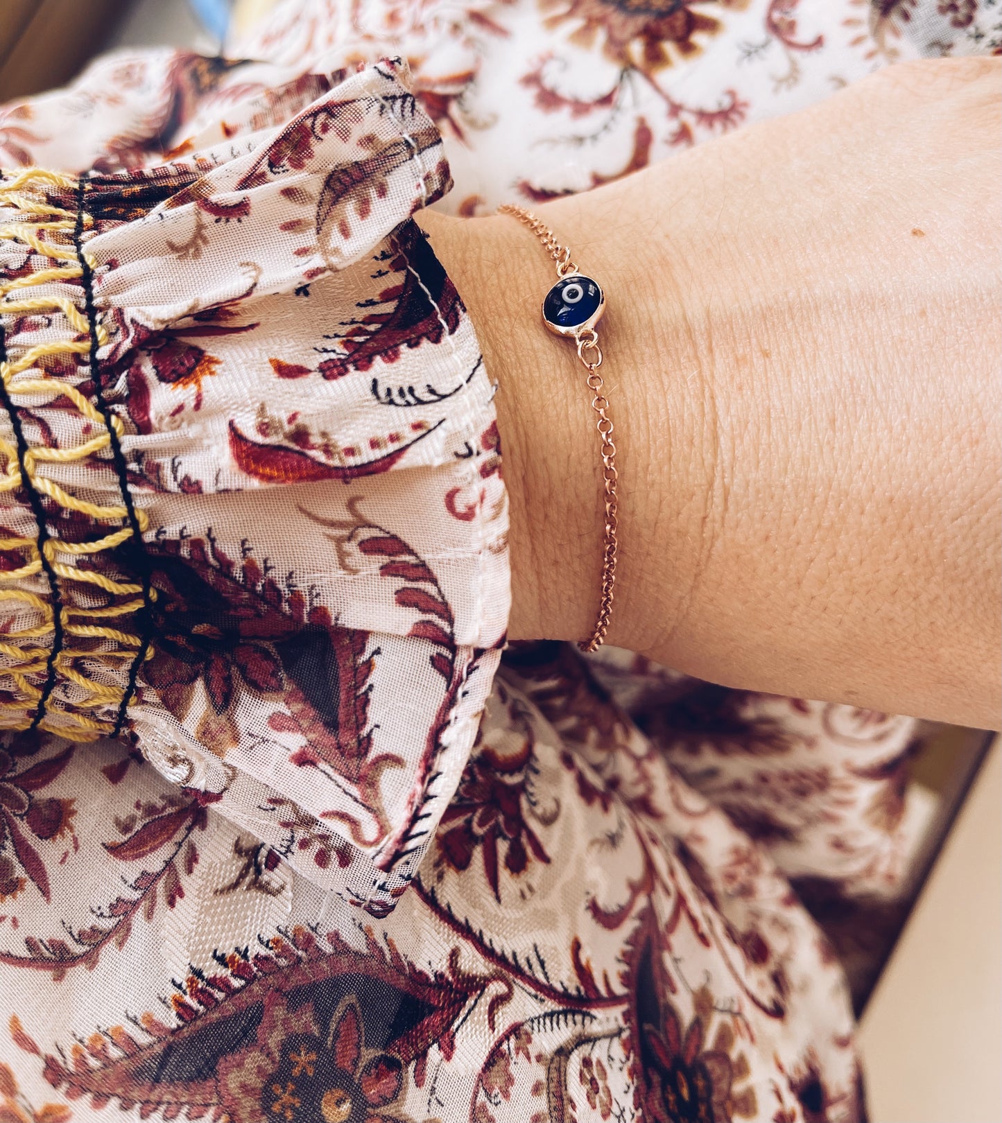 Portami con te - Bracciale con occhio portafortuna