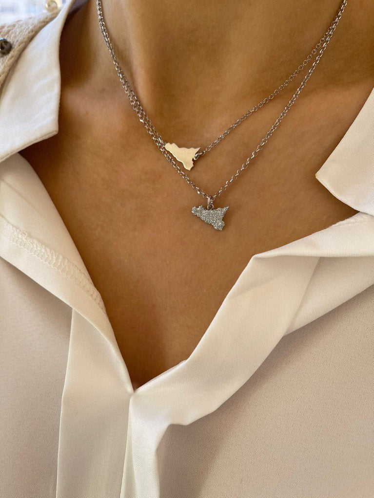 Sicilia BEDDA in argento 925 - in collaborazione con Giusina in cucina