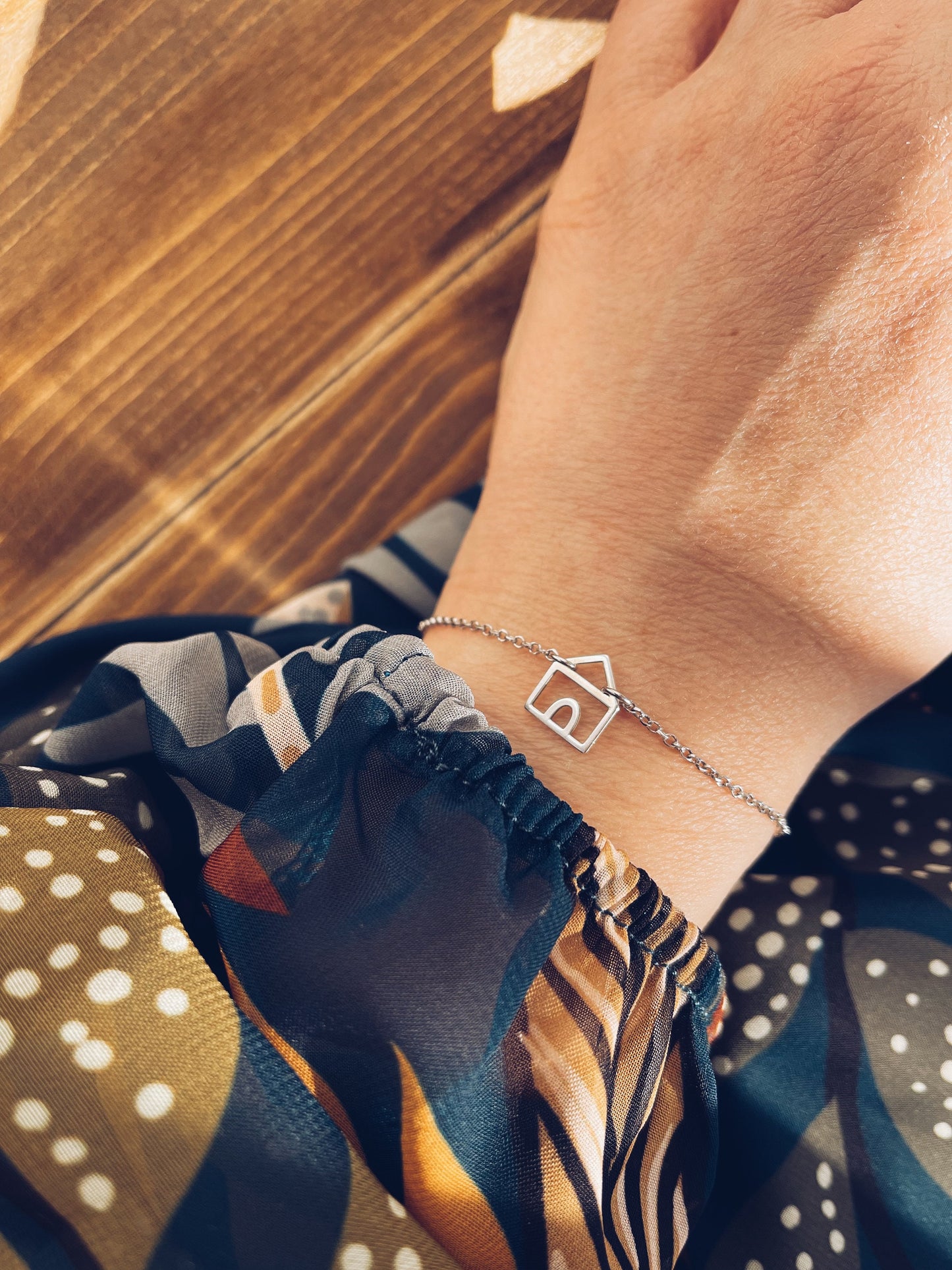 Sweet Home - Bracciale con casetta