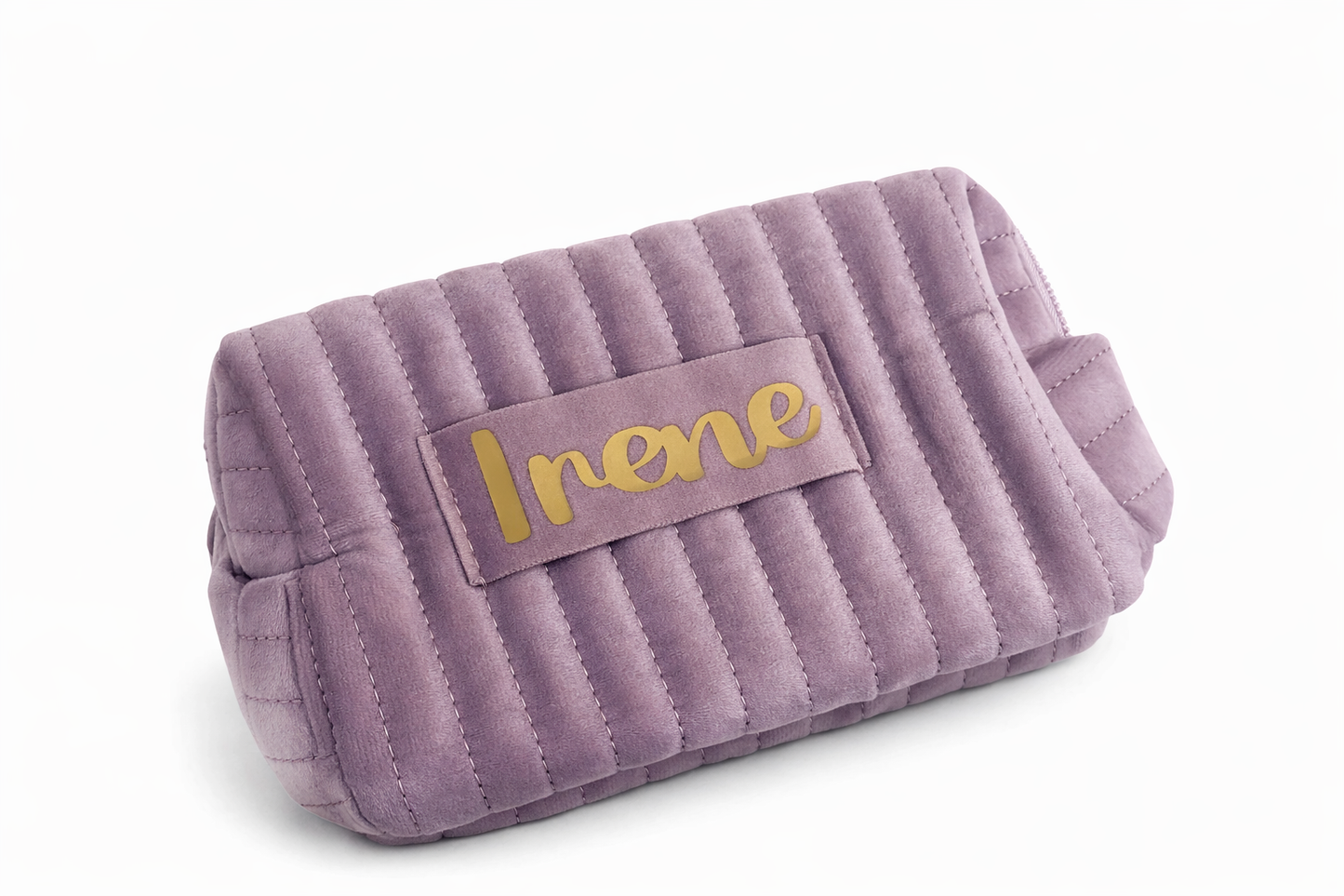 Pochette in velluto personalizzata