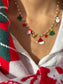 Collana natalizia multicharm