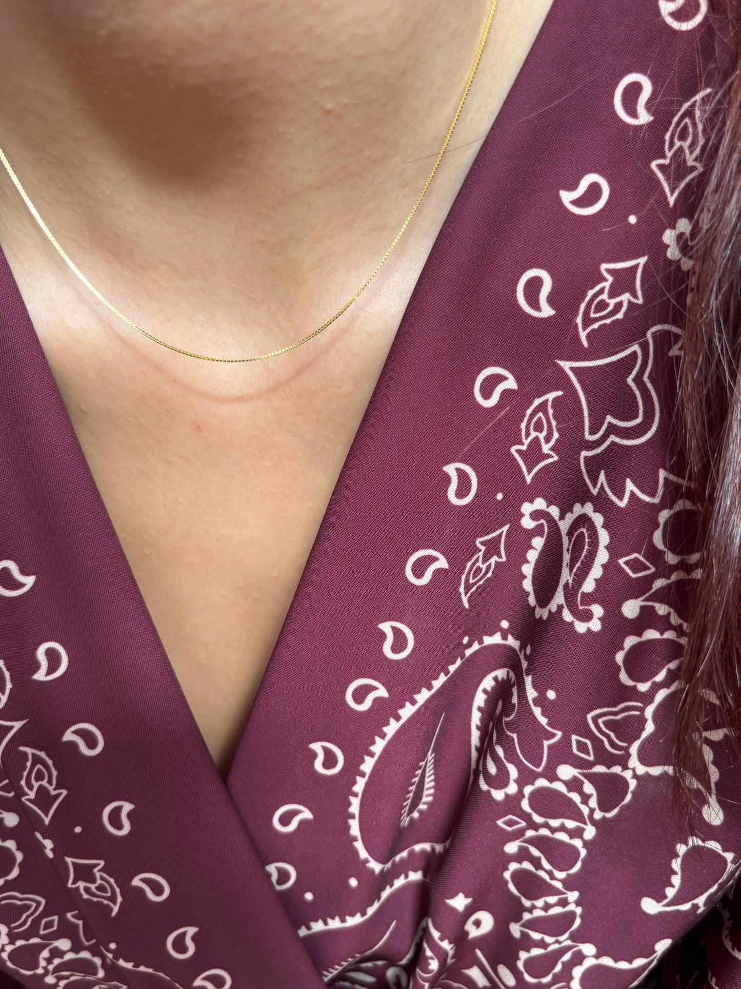 Collana catena veneziana in argento 925