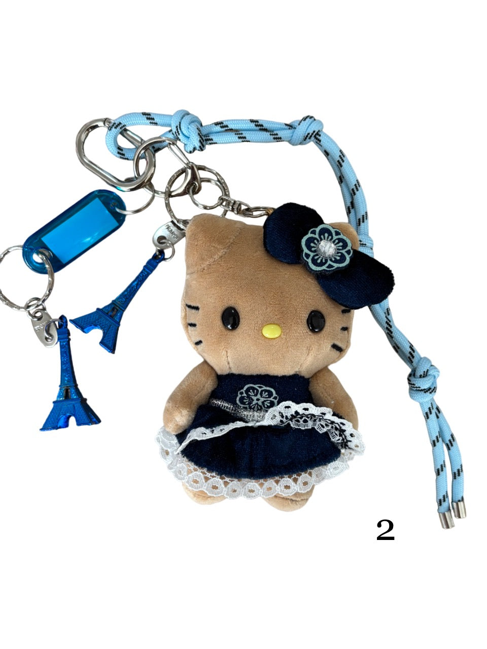 Hello Kitty in blu - bag charm