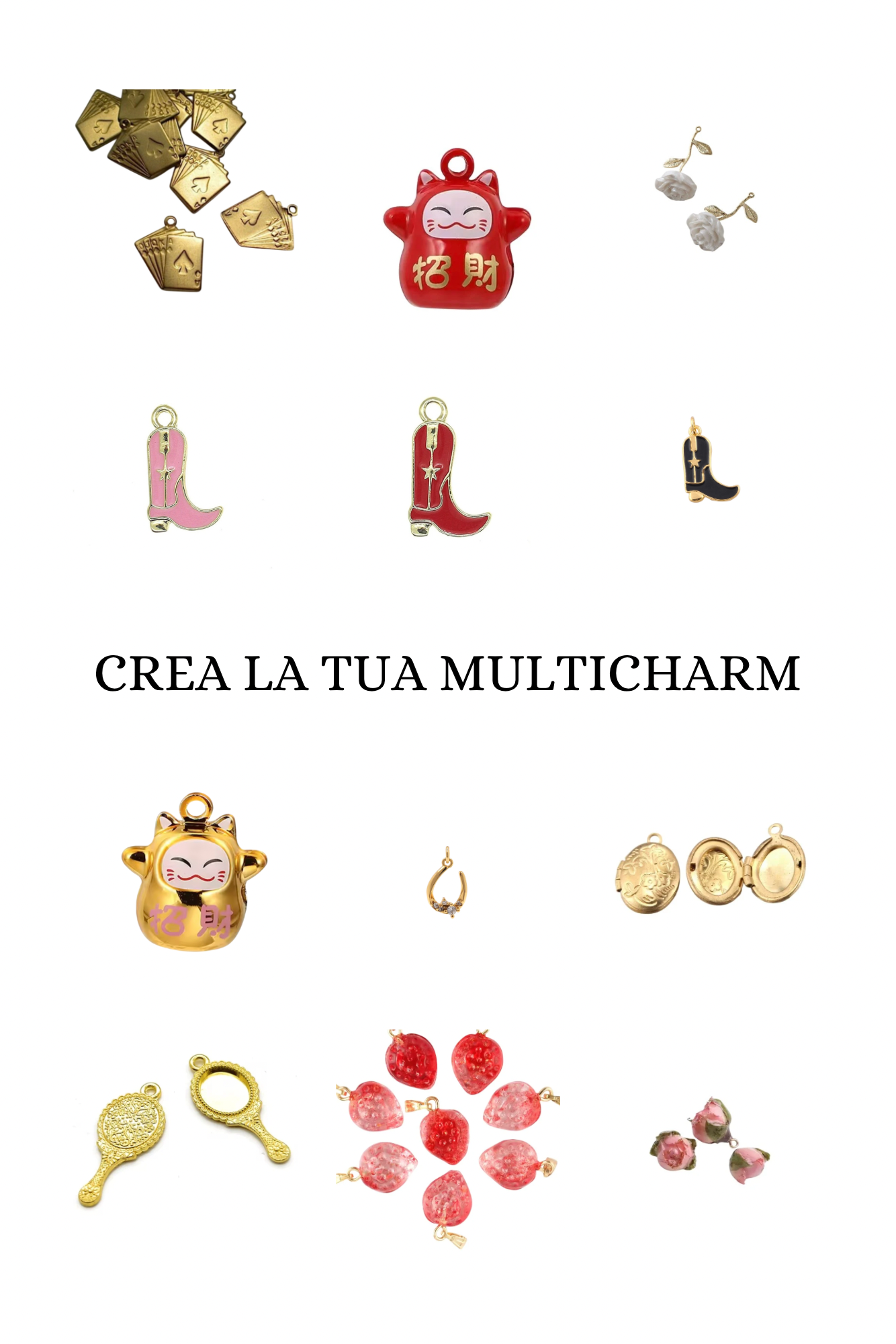 Charm bar - scegli i tuoi ciondoli