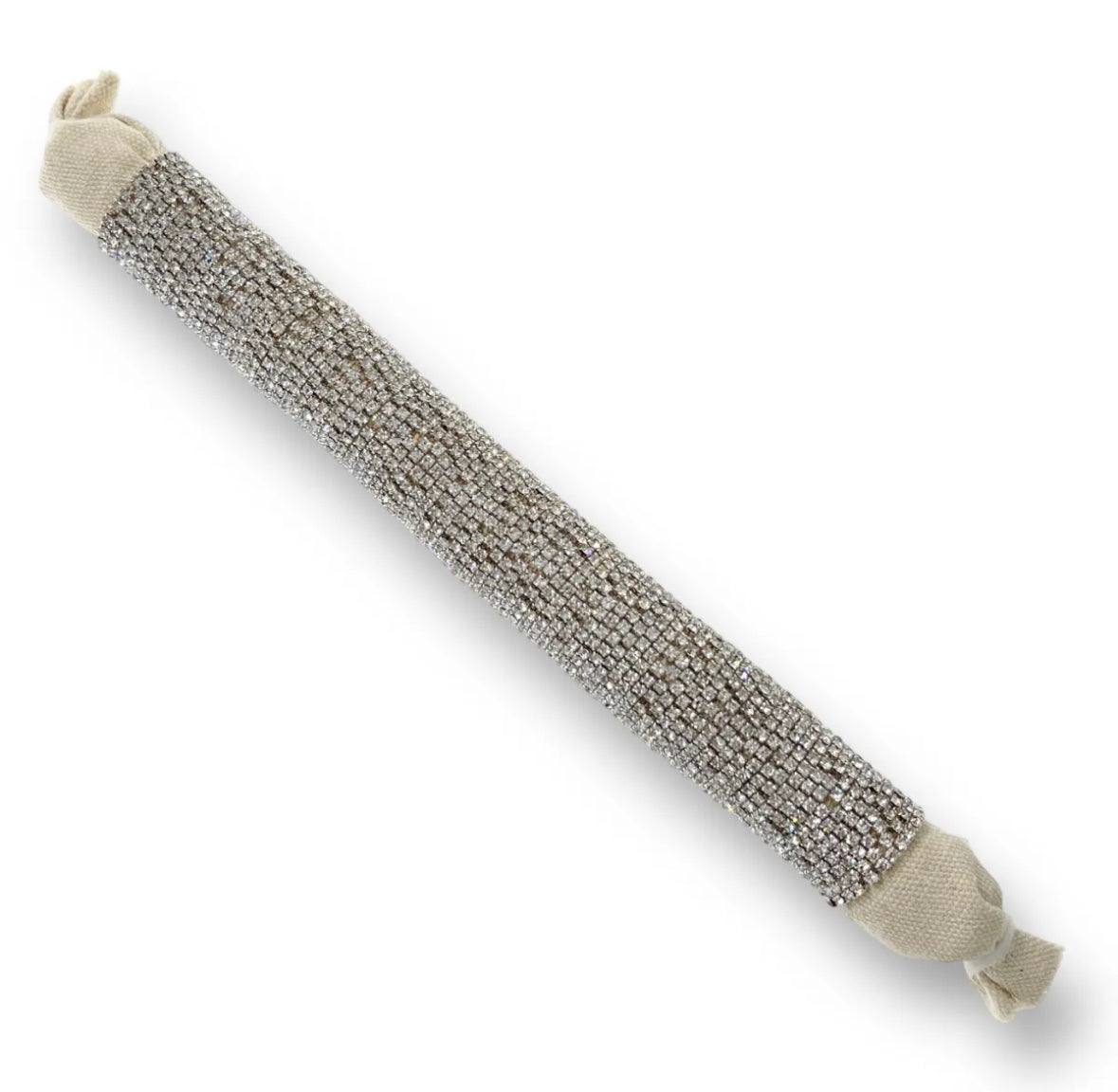 OMAGGIO - Anello elastico in acciaio con zirconi