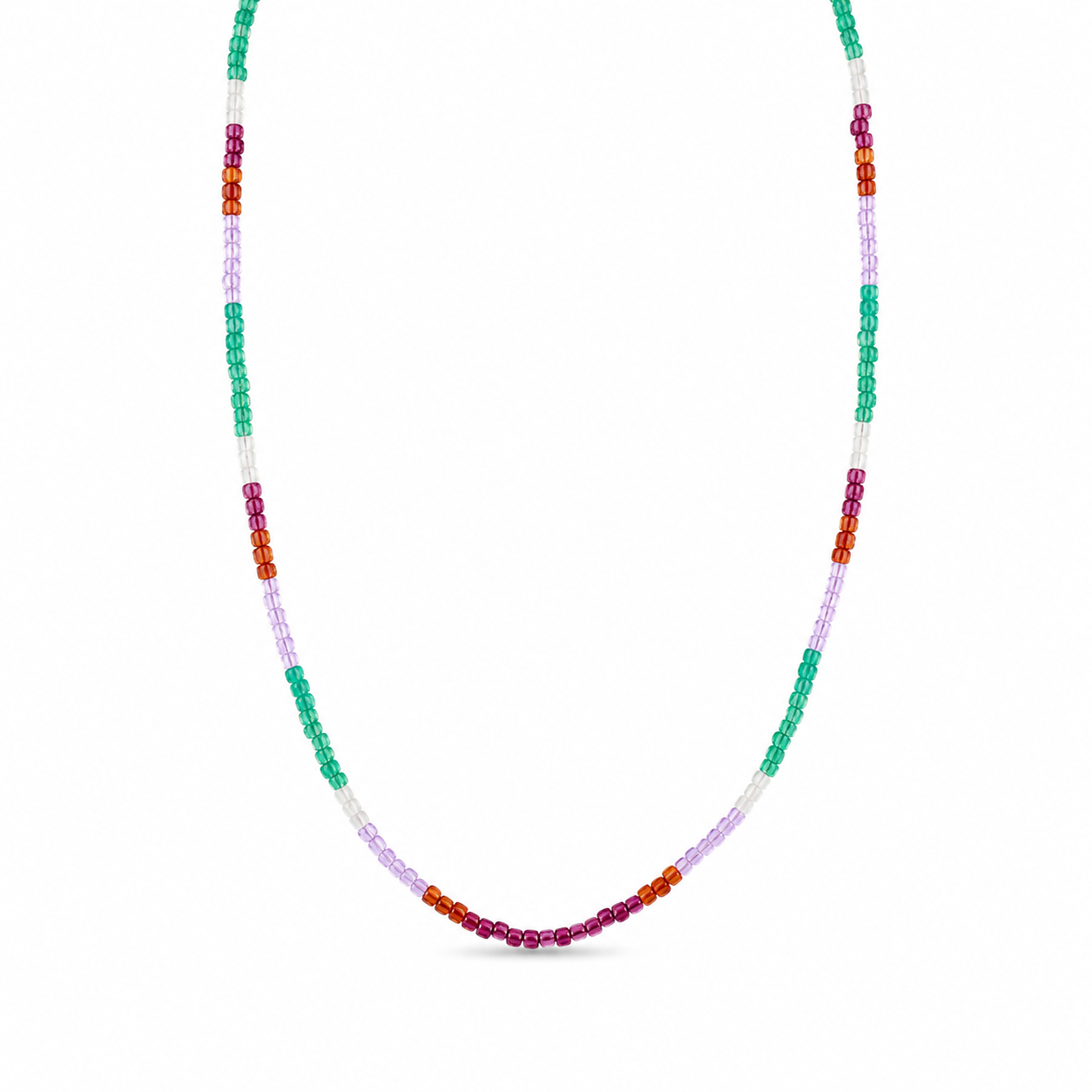 Collane con mini zirconi colorati
