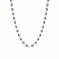 Collana occhi portafortuna in acciaio