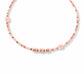 Collana con perline in vetro e letterine