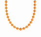 Collana con conchiglie colorate in resina