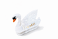Pinza per capelli a forma di cigno personalizzata