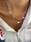 Collana natalizia multicharm