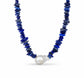 Collana con chips in lapis e perla barocca