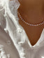 Collana con perle modello cipolla rosa cipria