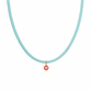 Collana con perline in vetro e occhio greco
