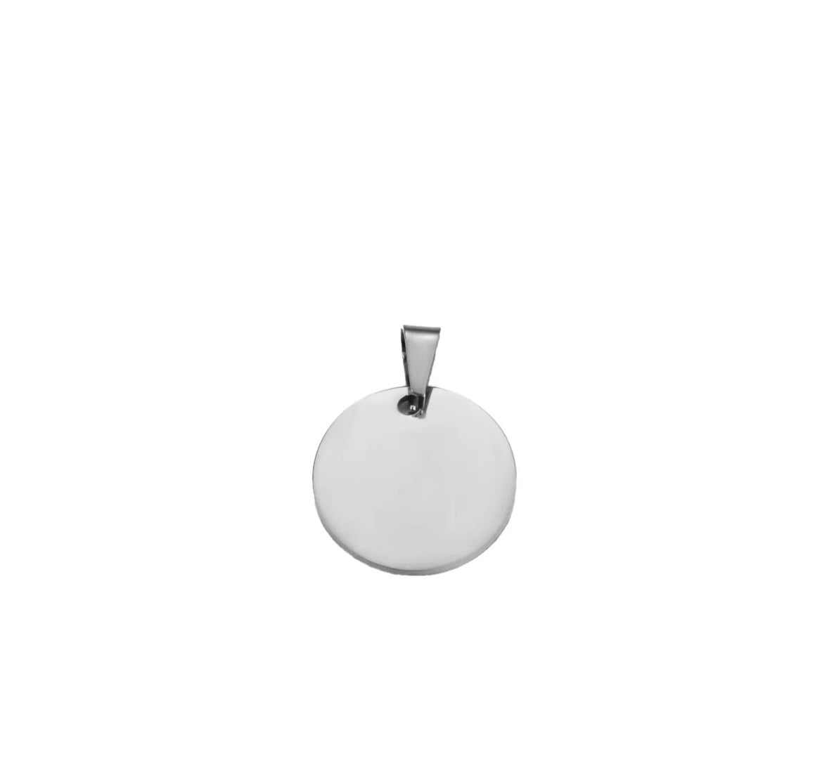 Targhetta tonda personalizzata