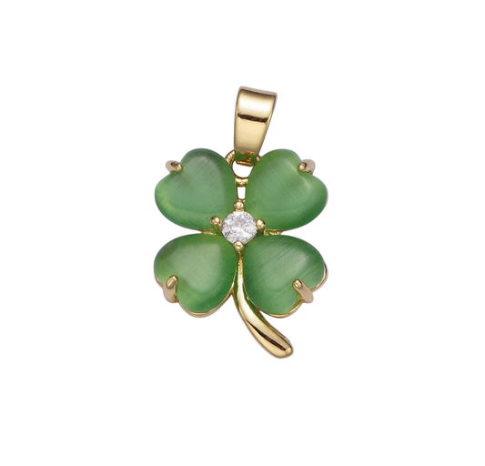Charm quadrifoglio