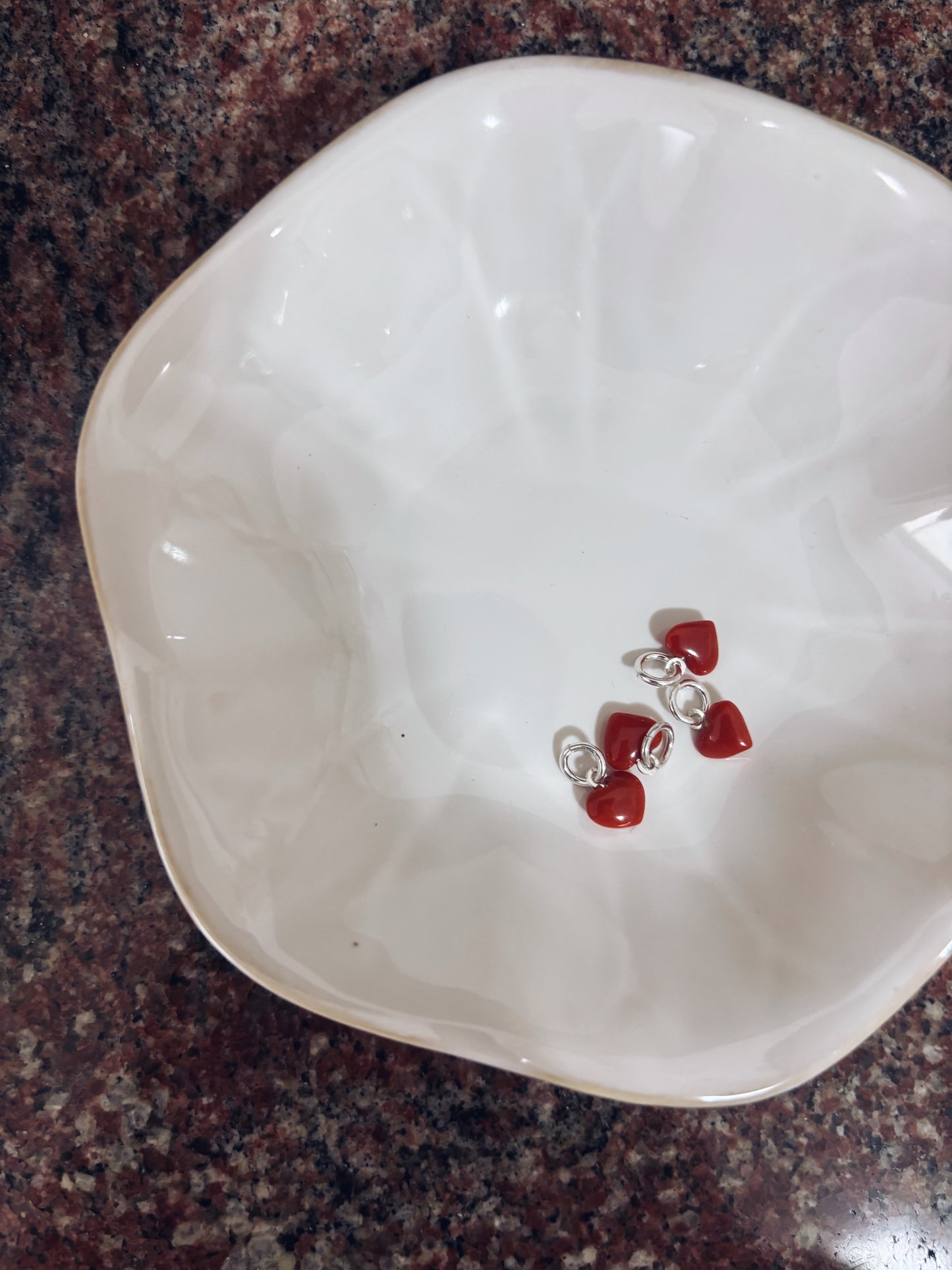 Sempre con te - Collana in argento 925 con cuore in corallo naturale