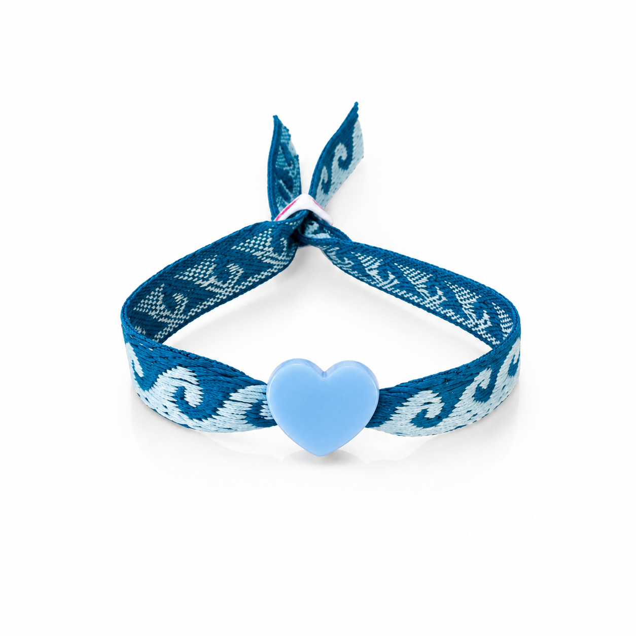 OMAGGIO - Bracciale in tessuto con cuore