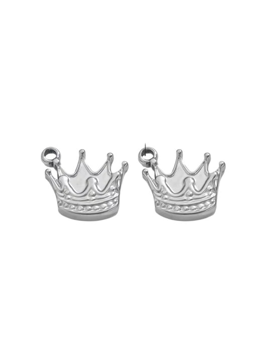 Charm corona in acciaio