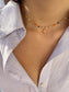 Collana rosario in argento 925 rosato con stella