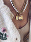 Charm targhetta quadrata in argento 925 da personalizzare