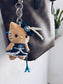 Hello Kitty in blu - bag charm