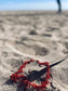 Collana con rami di corallo rosso naturale
