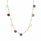 Collana rosario con perline e goccioline