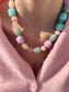 Camille - Collana in resina colorata