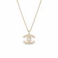 Collana con charm e catena in acciaio