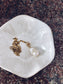 Collana con dadini in argento 925 e perla barocca