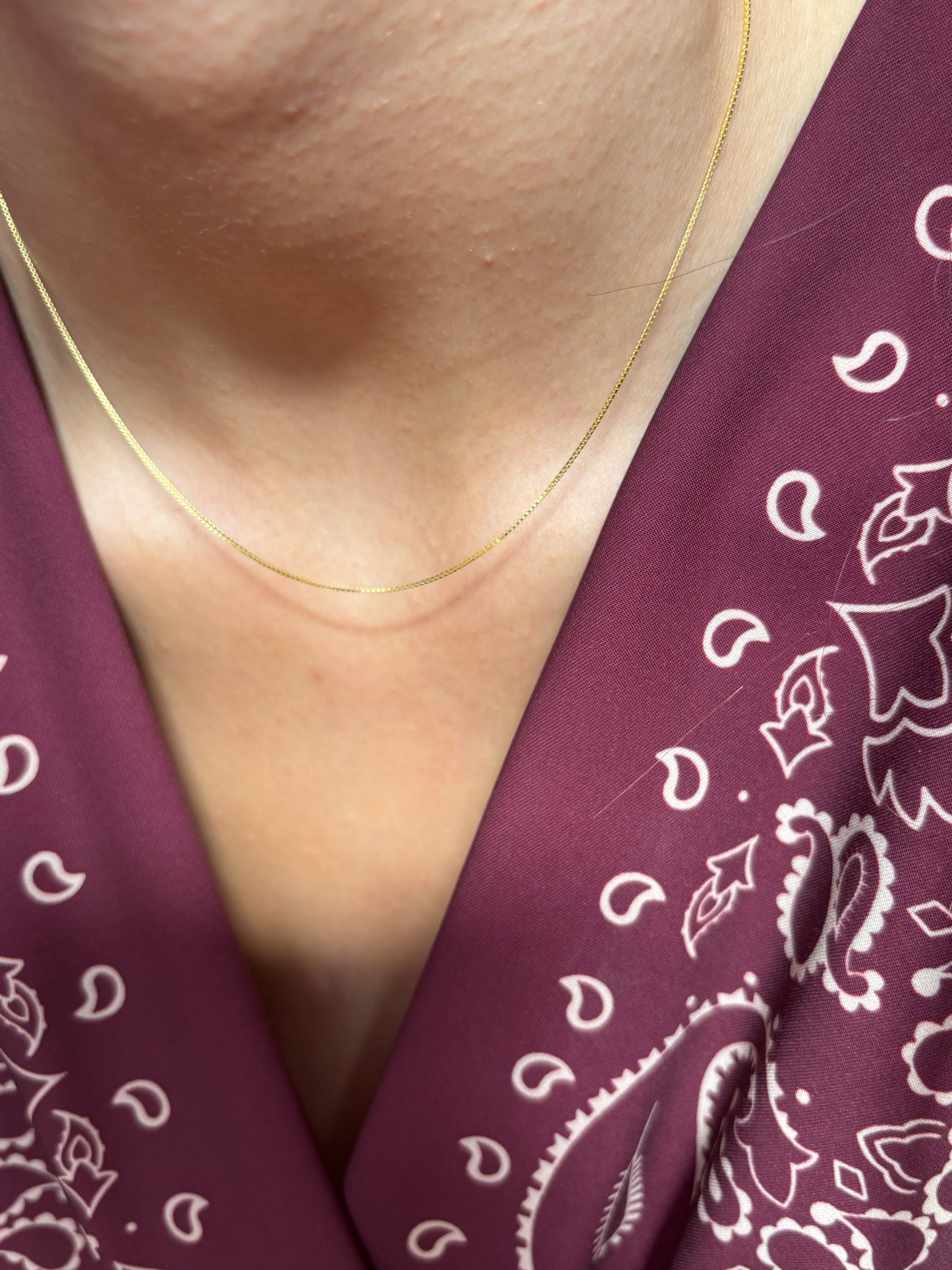Collana catena veneziana in argento 925