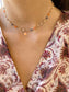 Collana rosario in argento 925 con stella