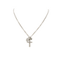 Collana in acciaio con charm
