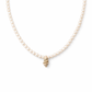 Collana con perle di fiume e conchiglia