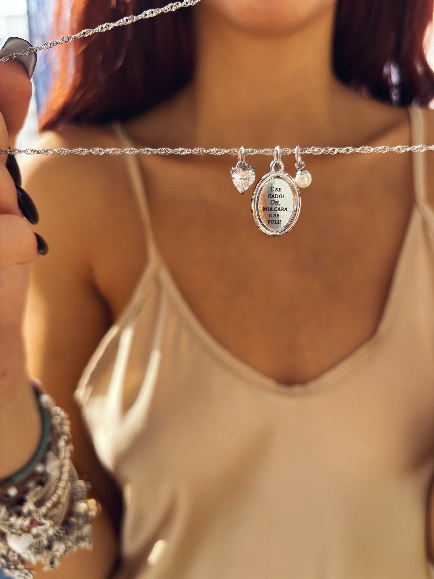 Targhetta ovale personalizzata