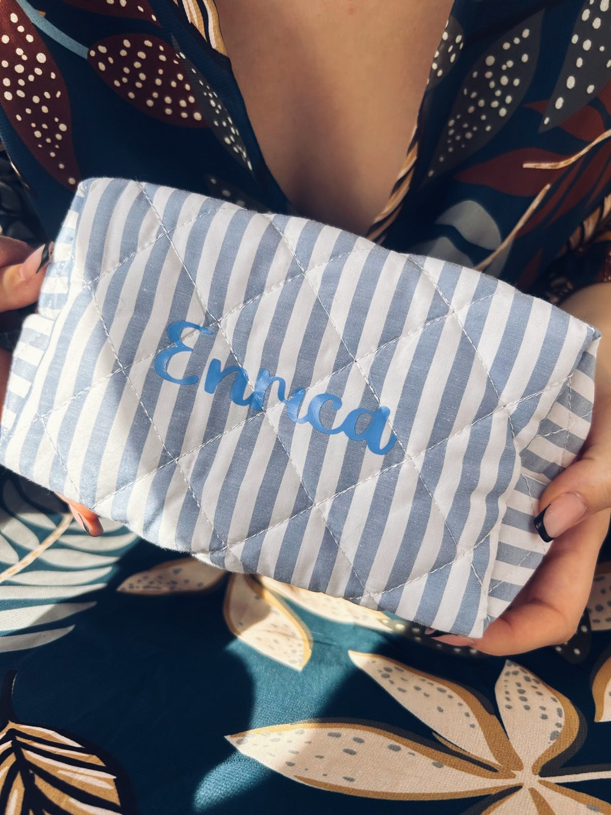 Pochette in tessuto personalizzata
