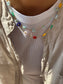 Collana in acciaio con margherite - nuovi colori