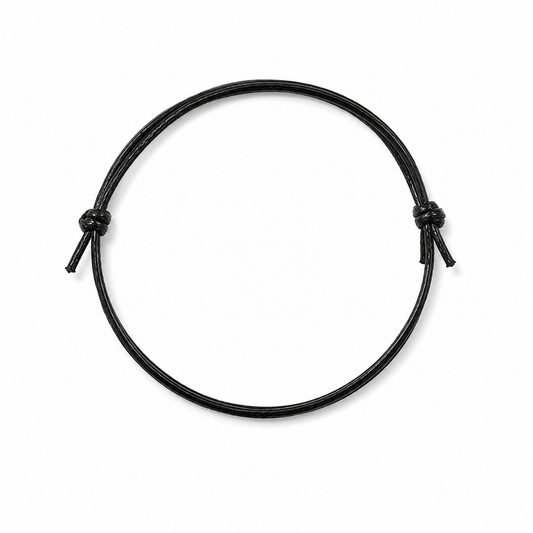 Base bracciale cordino in cotone cerato