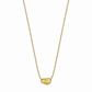 Collana in argento 925 con pepita portafortuna