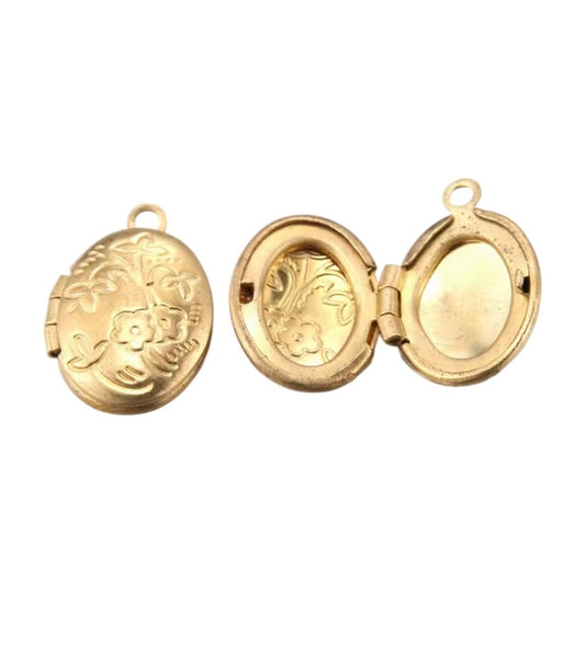 Charm medaglione ovale