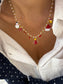 Collana natalizia multicharm