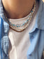 Collana con margherite in vetro di Murano - nuovi colori