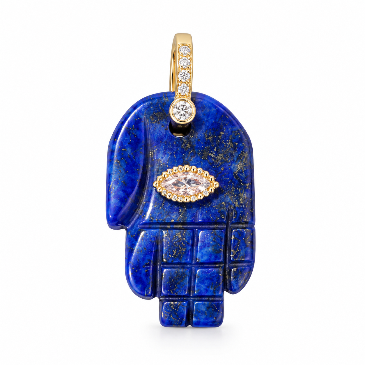 Charm mano di Fatima in lapis