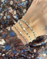 Bracciali con micro perline e pietre dure