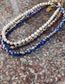 Collana con perline in vetro di Murano